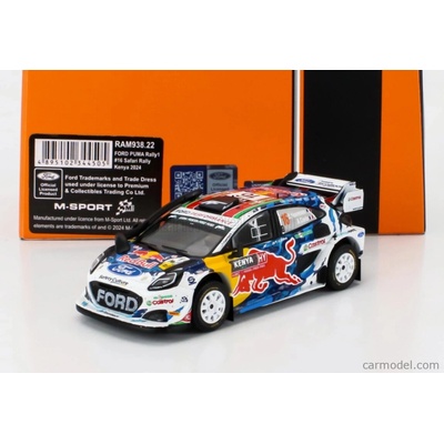 Ixo models Ford england Puma Rally1 Red Bull Team Ford World Rally M sport N 16 3rd Rally Safari Kenya 2024 Adrien Fourmaux Alexandre Coria Bílá Modrá Červená 1:43 – Hledejceny.cz