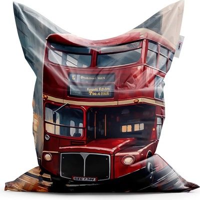 Sablio sedací vak Classic Londýn Double-decker 2 150 x 100 cm