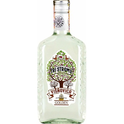 Tri Stromy Višňovica 42% 0,7 l (čistá fľaša)