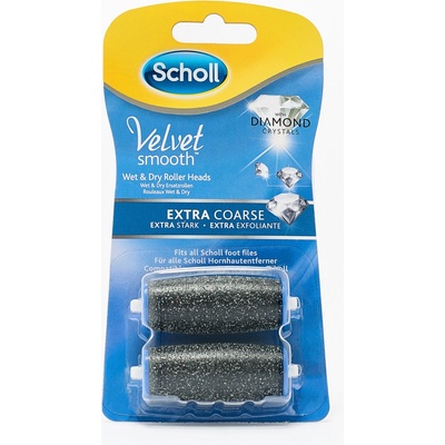 Scholl Velvet Smooth Express Pedi extra drsné 2 ks – Hledejceny.cz