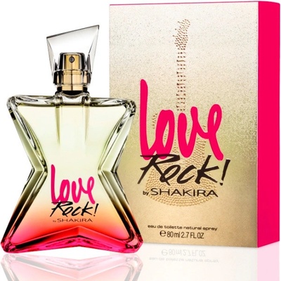 Shakira Love Rock! by toaletní voda dámská 80 ml tester