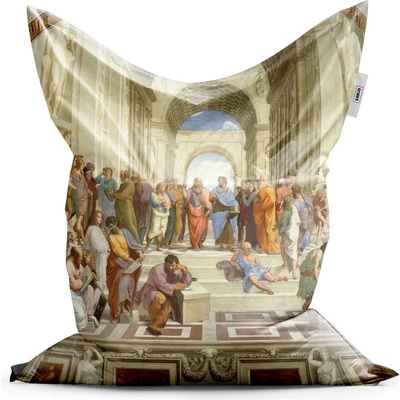 Sablio Sedací vak Athénská škola Raffael Santi 150x100 cm
