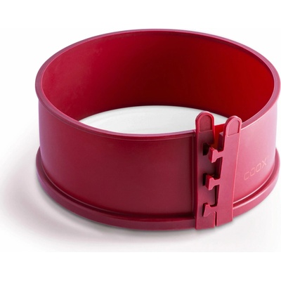Coox SPRING Forma průměr 18 cm s porcelánovou základnou Červená