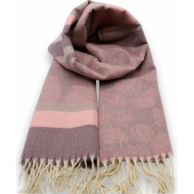 Krumlovanka vzorovaná Cashmere Sensation P-72658-RS starorůžová
