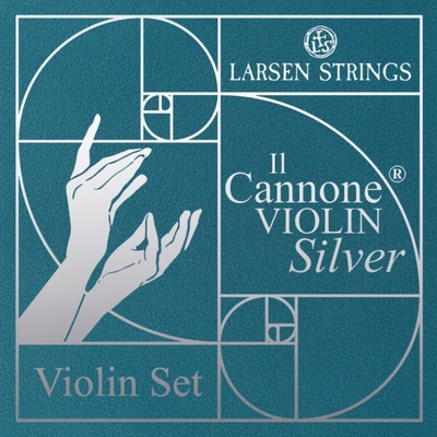 Larsen IL Cannone Silver Set violin