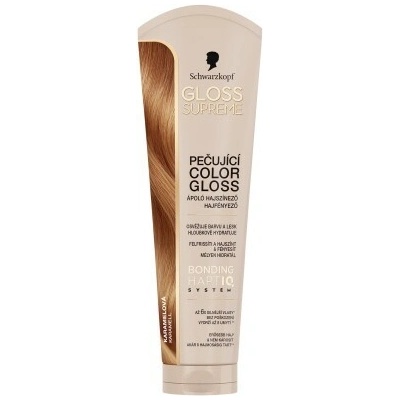 Schwarzkopf Color Gloss pečující barva na vlasy karamelová 145 ml