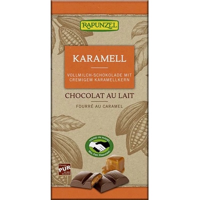 Rapunzel Bio mléčná čokoláda karamel 100 g