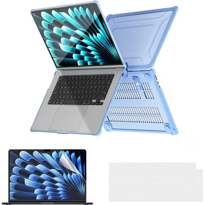 ENKAY 65668 ENKAY RUGGED Ochranný set pro Apple MacBook Air 15" M2 2023 světle modrý