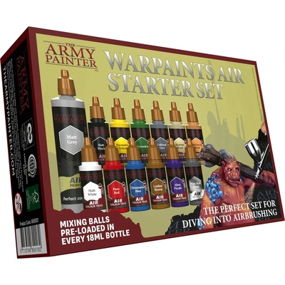 The Army Painter warpaints Air Starter Set 12×18 ml + 100 ml primer