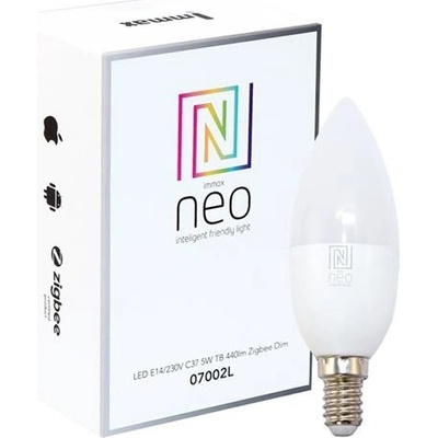 Immax Smart žiarovka LED E14 5W teplá biela NEO 07002L ZigBee Tuya