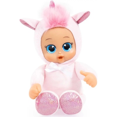 Bayer Design 93001AA Funny Baby Doll, měkké tělo, 30 cm, růžová barva