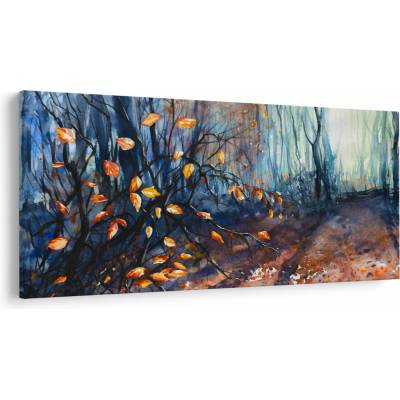 Obraz - Lúče jesenného slnka, jednodielne 250x125 cm