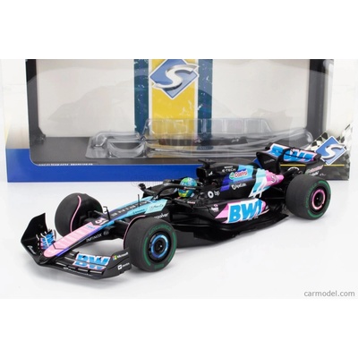 Solido Alpine F1 A524 Team Bwt Alpine N 31 Brazilian Gp 2024 Esteban Ocon Černá Modrá Růžová 1:18