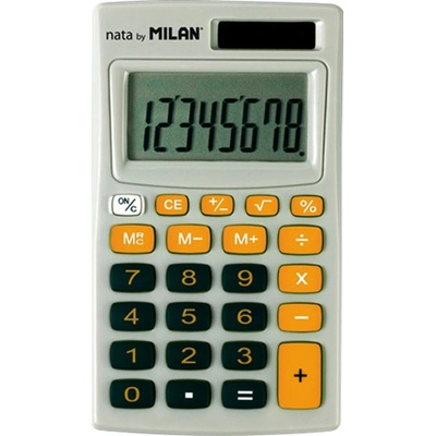 MILAN Kalkulačka 8-místní 150208 oranžová