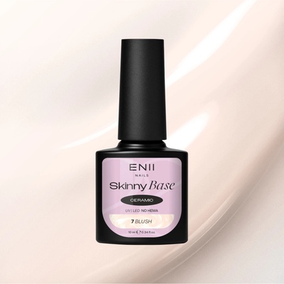 ENII NAILS Skinny Base Ceramic 7 Blush mléčná báze 10 ml