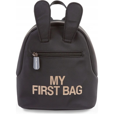 Childhome Detský ruksak My First Bag Čierny
