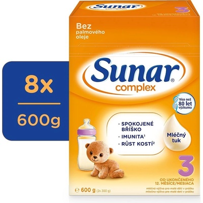 Sunar 3 Complex 8 x 600 g