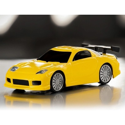 Racing Turbo C71 On-Road SPORT RC Car RTR žlutá 1:76