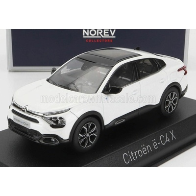 Norev Citroen E c4 X 2023 White Pearl 1:43