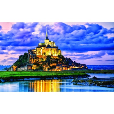 Preinterier FT2709 Fototapeta na stenu Mont Saint-Michel vlies 104cm x 70cm