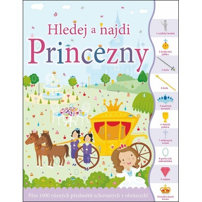Princezny - Hledej a najdi - Susie Linn – Hledejceny.cz