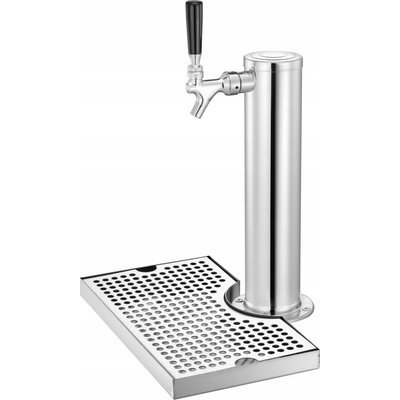 Dávkovač s jedním kohoutkem z nerezové oceli Typ S 175x115x435MM
