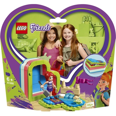 LEGO® Friends 41388 Mia a letní krabička ve tvaru srdce