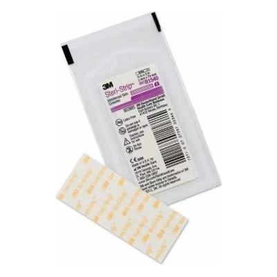 STERI-STRIP náplasťové stehy 3M zpevněné celé balení 3 x 75 mm 5 x 50 stehů
