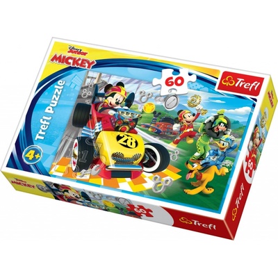 Trefl Mickey a závodníci 60 dílků