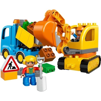 LEGO® DUPLO® 10812 pásový bagr a náklaďák