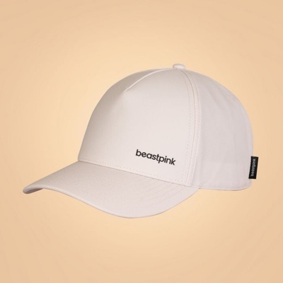 BeastPink Ponytail Cap Ivory