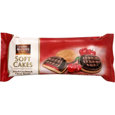Feiny Biscuits Piškoty s čokoládovou polevou a třešňovou náplní 135 g – Hledejceny.cz