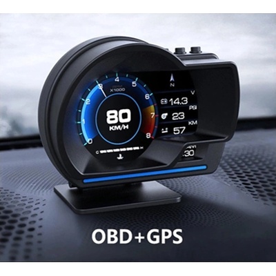 Palubní DISPLEJ SPORT LCD, OBDII, FULL + GPS – Hledejceny.cz