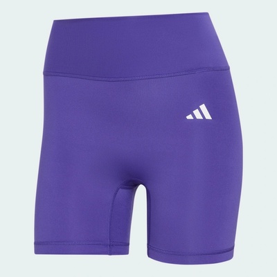 adidas Krátké legíny Optime Essentials Workout fialová