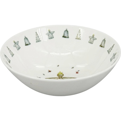 by inspire Vánoční porcelánová miska Advent 15,5 cm