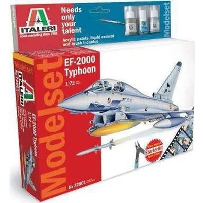 Italeri Model Set letadlo 72001 EF 2000 TYPHOON 1:72