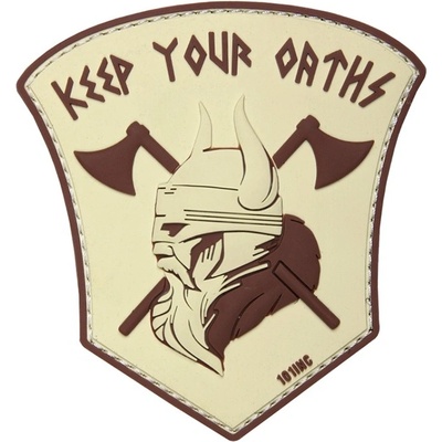 101 INC Patch Keep Your Oaths 3D - desert