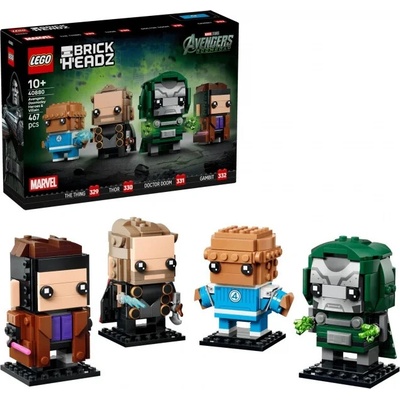 LEGO® BrickHeadz™ 40880 Avengers: Doomsday: Hrdinové a padouch