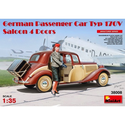 MiniArt German Passenger Car Typ 170V Saloon 4 Doors 1:35