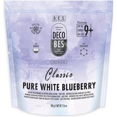 BES Decobes Pure White Blueberry 9+ Platinum 500 g