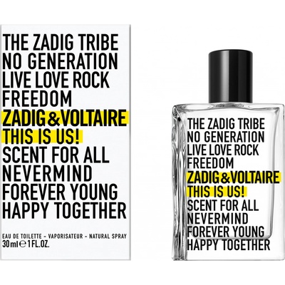 Zadig & Voltaire This Is Us! toaletná voda unisex 50 ml