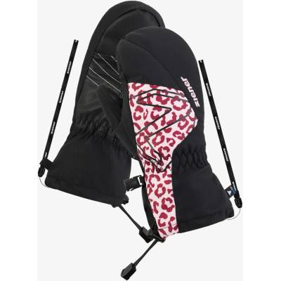 Ziener Lavalino AS AW Mitten Junior black/red leo