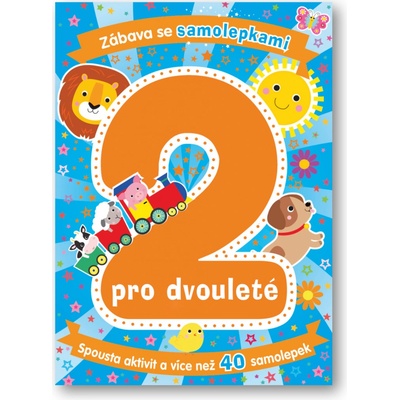 Zábava se samolepkami pro dvouleté