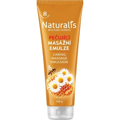NATURALIS Pečující masážní emulze Měsíček 1 x 200 g – Hledejceny.cz