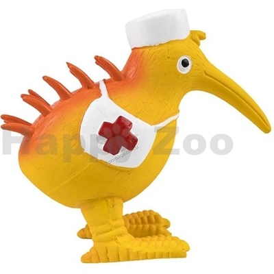 Kiwi Walker latex Whistle Kiwi Nurse oranžová 7 x 13,5 x 15 cm