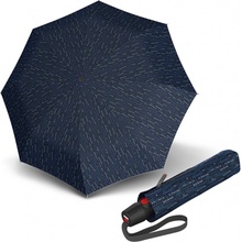Knirps T.200 Domino blue elegantní plně automatický deštník modrý