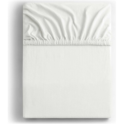 Restilo Biela napínacia plachta jersey Amber 180x200