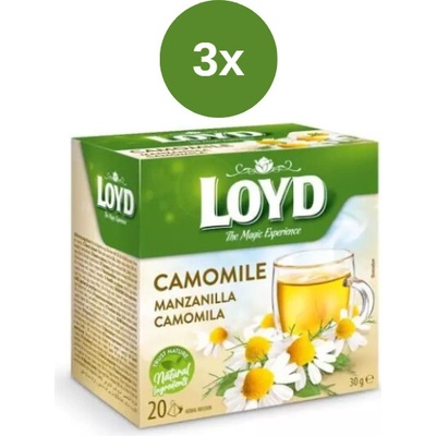 Loyd Tea pyramída harmanček 3 x 30 g