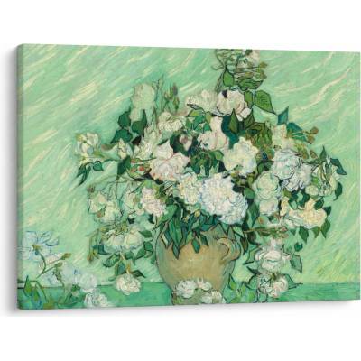 Obraz - Vincent van Gogh, Roses, reprodukcia, jednodielne 70x50 cm