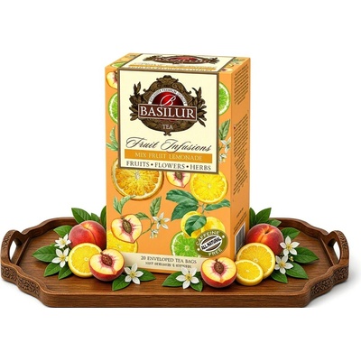 Basilur Fruit Mix Fruit Lemonade 20 x 2 g